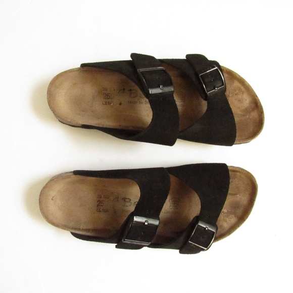Birkenstock Shoes | Black Birkenstock Sandals Betula Size 8 | Poshmark